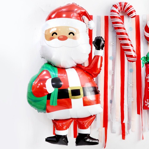 e베이비랜드,[크리스마스 호일풍선] 그라보 은박 초대형 산타 1.5m / 파티용품 대형풍선 산타 아이